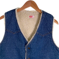 70's 80`s Levi`s リーバイス オレンジタブ ボア デニム ベスト ライトブルー 60607 0213 Size M 福生店