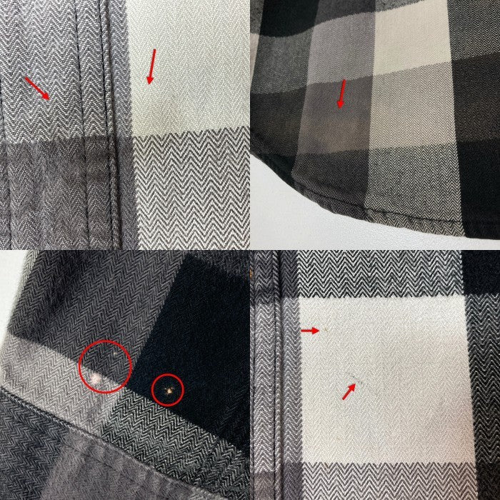 Carhartt カーハート ORIGINAL FIT チェック ワークシャツ グレー sizeM 瑞穂店