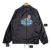 CHALLENGER チャレンジャー IRON HORSE COACH JACKET アイアンホース プリント コーチジャケット ブラック ナイロン Size L 福生店