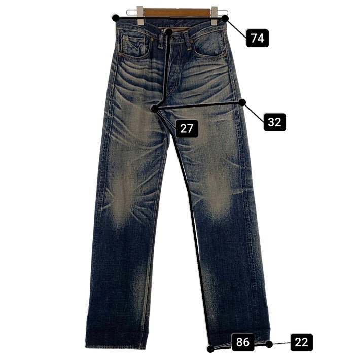 SUGAR CANE シュガーケーン Victory Star Jeans セルビッチデニムパンツ 大戦モデル Lot.045 インディゴ  SC40045 Size W31 L34 福生店