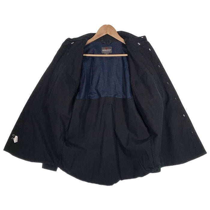 WOOLRICH ウールリッチ ELITE SERIES TACTICAL タクティカルシャツ ブラック 裏地メッシュ エポーレット Size M 福生店