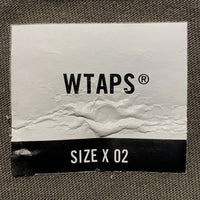 WTAPS ダブルタップス フロントロゴプリント Tシャツ オリーブ Size 02 福生店