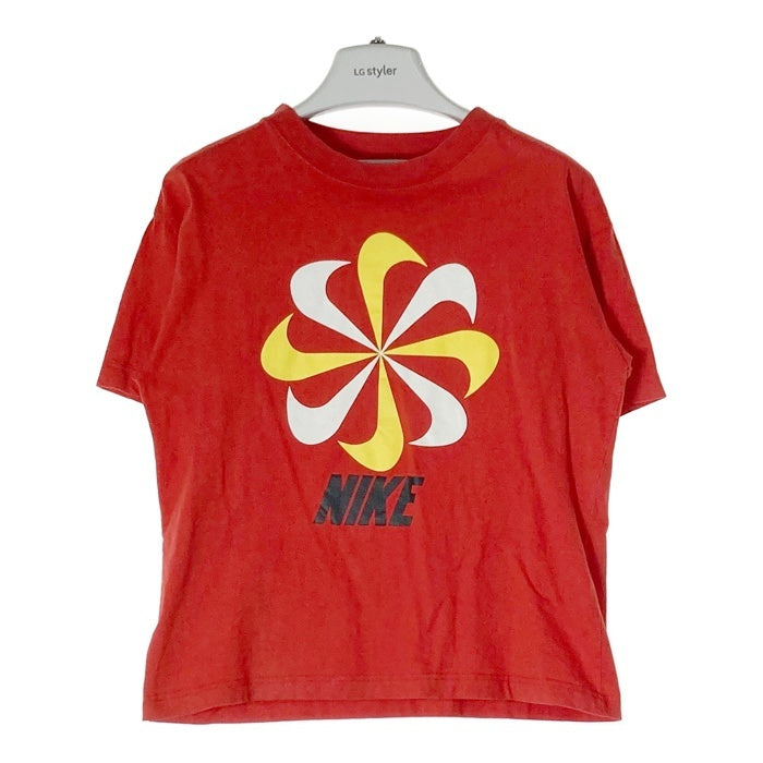 NIKE ナイキ 風車ロゴ T-Shirt 90's 風車 Tシャツ 赤 size- 瑞穂店