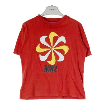NIKE ナイキ 風車ロゴ T-Shirt 90's 風車 Tシャツ 赤 size- 瑞穂店