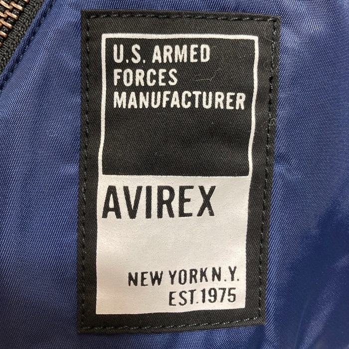 AVIREX アヴィレックス NYC アワードジャケット スタジャン ネイビー レディース 6262067 Size L 瑞穂店