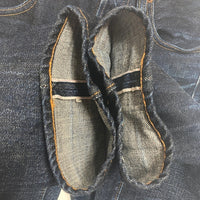 WAREHOUSE ウエアハウス 1100 ボタンフライ デニムパンツ ジーンズ 牛パッチ インディゴ Size 28×32 瑞穂店