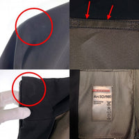 PRADA SPORT プラダスポーツ スタンドカラー ポリエステル ナイロン ジップアップジャケット ブラック WIND STOPPER SGV980 Size 46 福生店