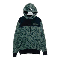 Harley-Davidson ハーレーダビッドソン 迷彩 切替 プルオーバーパーカー カーキ sizeS 瑞穂店