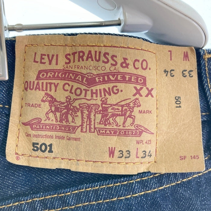 Levi's リーバイス 501 ユーロリーバイス ボタン裏T01 00年 デニムパンツ インディゴ size33 瑞穂店