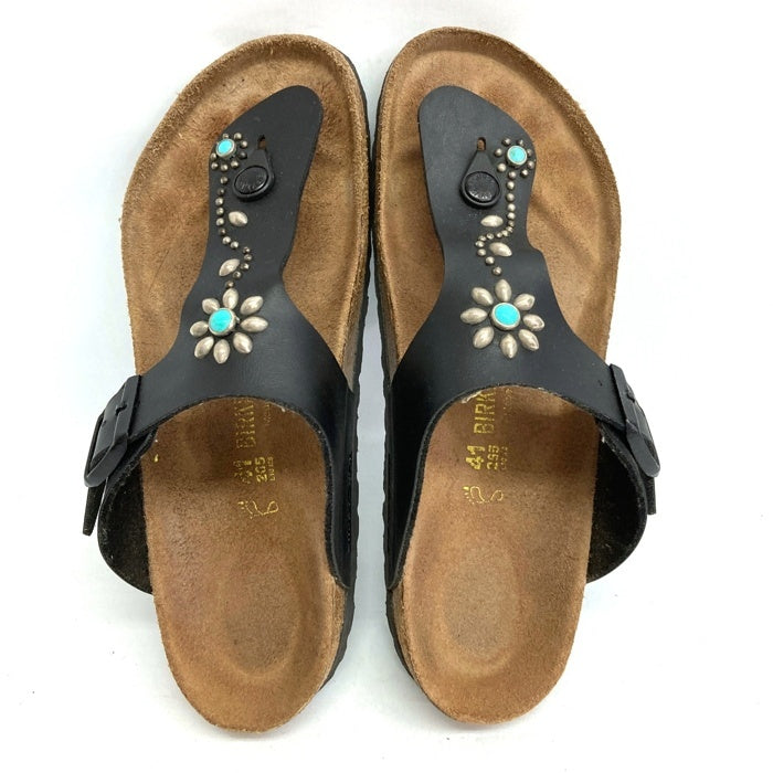 BIRKENSTOCK ビルケンシュトック HTC エイチティーシー RAMSES ラムゼス スタッズ ターコイズ サンダル ブラック size26.5cm 瑞穂店