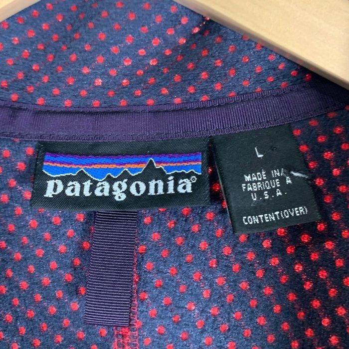Patagonia パタゴニア Retro Cardigan レトロカーディガン ジップアップ フリース ジャケット レッド 23022 USA製 Size L 福生店