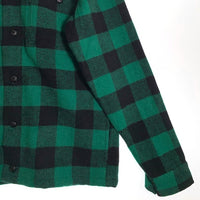 TENDERLOIN テンダーロイン 羊毛 ウール BUFFALO JACKET バッファロー チェック ジャケット グリーン T-20RG Size L 福生店