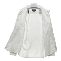Triple Works トリプルワークス マチ付き ワークシャツ 長袖 コットン ホワイト アイアンハート 2 Size M 瑞穂店