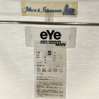 eYe COMME des GARCONS JUNYA WATANABE MAN アイコムデギャルソン ジュンヤワタナベマン WQ-T906 AD2015 Merz b. Schwanen パッチワーク ポケット付き Tシャツ ホワイト sizeS 瑞穂店