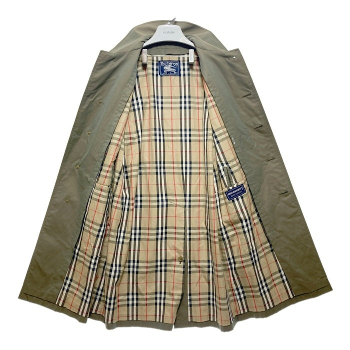Burberry’s バーバリーズ イングランド製　裏地ノバチェック  ステンカラーコート カーキ size- 瑞穂店