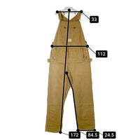 FREEWHEELERS フリーホイーラーズ GREAT LAKES WOODMAN BIB OVERALL ダック地 ビブ オーバーオール イエローブラウン Size 34-34 瑞穂店