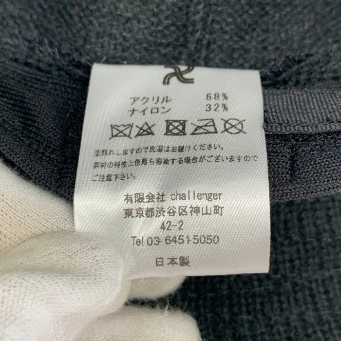 CHALLENGER チャレンジャー クラシック ボールハット ブラック アクリル ナイロン Size L 福生店