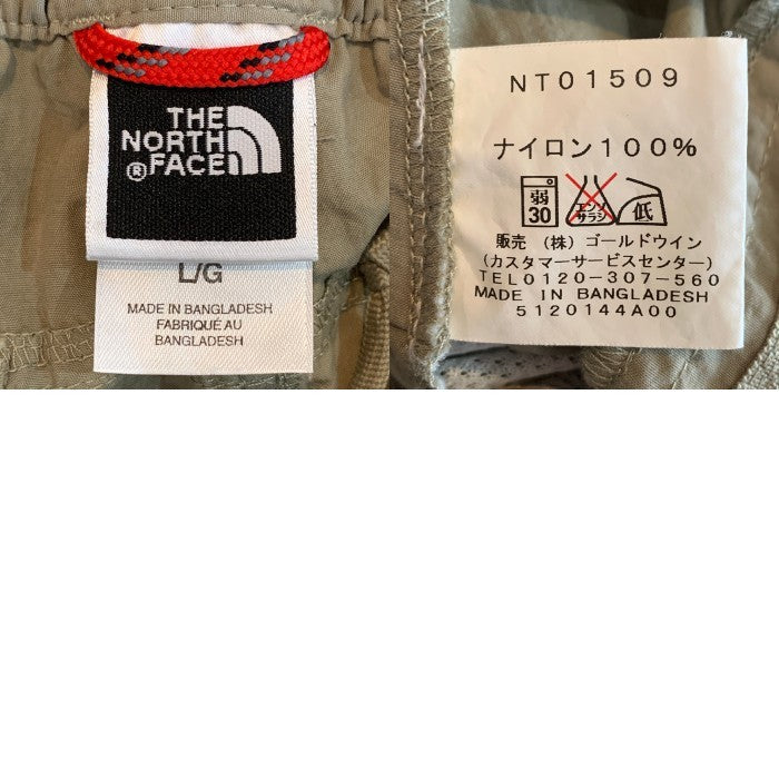 THE NORTH FACE ノースフェイス Meridian Convertible Pant コンバーチブルパンツ カーキ ナイロン 2way NT01509 Size L 福生店