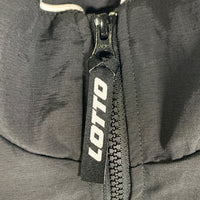Lotto ロット YES GOOD MARKET イエスグッドマーケット ジップアップ ナイロンジャケット ブラック UMA6-17LOYGM005 Size XL 福生店