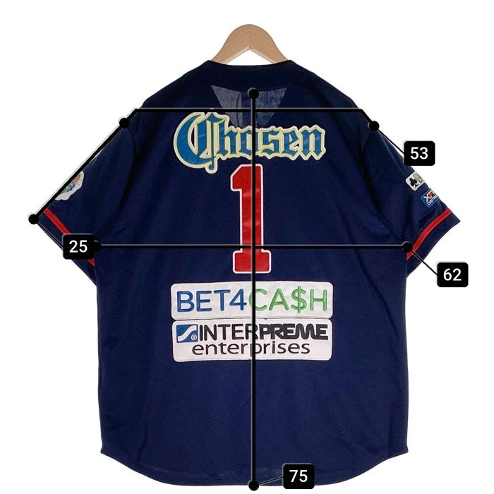 SUPREME シュプリーム 24SS Chosen One Baseball Jersey 半袖 チョーズンワン ベースボールジャージー シャツ ネイビー Size L 福生店