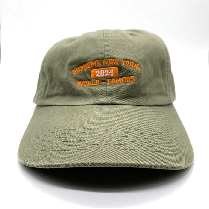 SUPREME シュプリーム 24SS Newyork Arc 6-Panel Cap ニューヨークアーチロゴ 6パネルキャップ オリーブ 福生店
