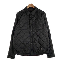 THE NORTH FACE ノースフェイス Fort Point Insulated Flannel リバーシブル キルティング フランネル ジャケット ブラック チェック スナップボタン NF0A3LZH Size M 福生店