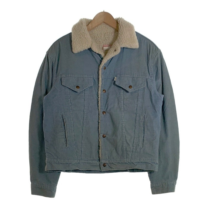 80's Levi's リーバイス コーデュロイ ボアジャケット ライトブルー USA製 Size 42 福生店