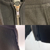 STUSSY ステューシー ワールドツアー ジップパーカー ブラック SizeL 瑞穂店