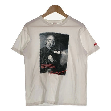 Real McCOY'S リアルマッコイズ チャック・イェーガー プリントTシャツ ホワイト 旧 Size M 福生店
