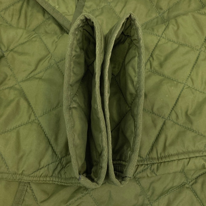 イギリス軍 ダブルボタン キルティング ライナージャケット オリーブ size170/112 瑞穂店