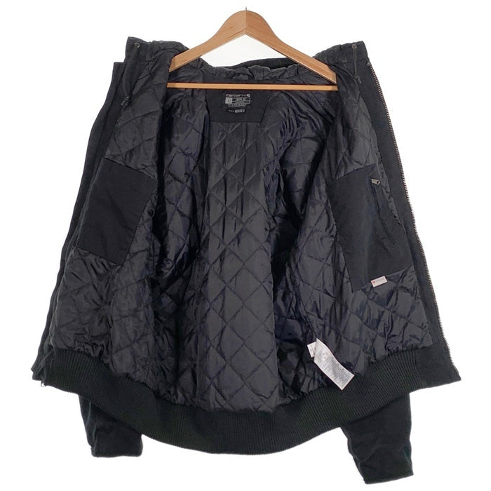 Carhartt カーハート Loose Fit Duck Active Jacket ダック アクティブジャケット パーカー ブラック J130-M 3Mシンサレート メキシコ製 Size L-R 福生店