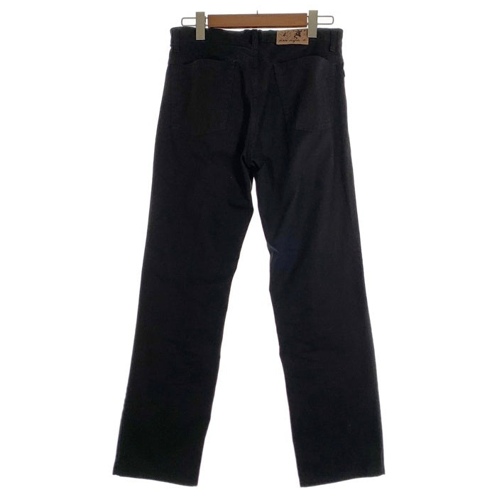 agnes b. homme アニエスベーオム ブラックデニム テーパードパンツ フランス製 オールド Size 40 福生店