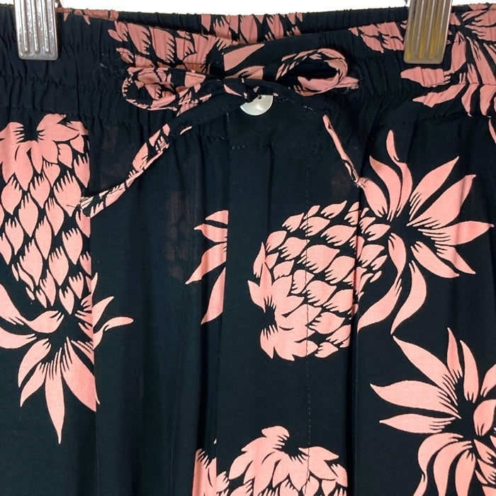Needles ニードルズ EJ180 RAYON SATEEN PINEAPPLE EASY WESTERN PANT レーヨン パイナップル柄 イージー ウエスタンパンツ ブラック sizeM 瑞穂店