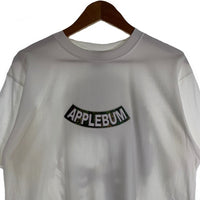 APPLEBUM アップルバム CRSB WORM T-SHIRT フロントワッペン Tシャツ ホワイト Size L 福生店