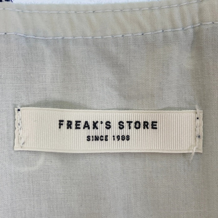 FREAK'S STORE フリークスストア 204-3453 ハイウエストサロペット デニム オーバーオール インディゴ sizeF 瑞穂店