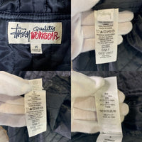 STUSSY ステューシー INSULATED CANVAS WORK JACKET キャンバス ワーク ジャケット ナチュラル  Size M 福生店