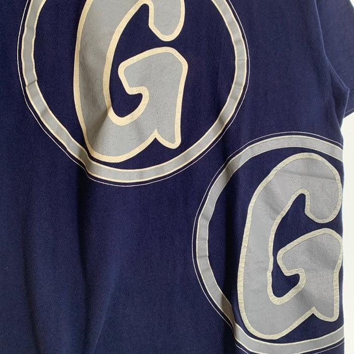 90's GOODENOUGH グッドイナフ サークルG 半袖 Tシャツ ネイビー Size L 福生店