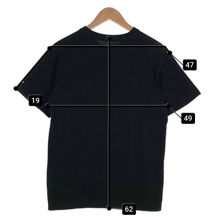 Yohji Yamamoto POUR HOMME ヨウジヤマモトプールオム New Era ニューエラ プリントTシャツ ブラック HD-T93-983 Size M 福生店