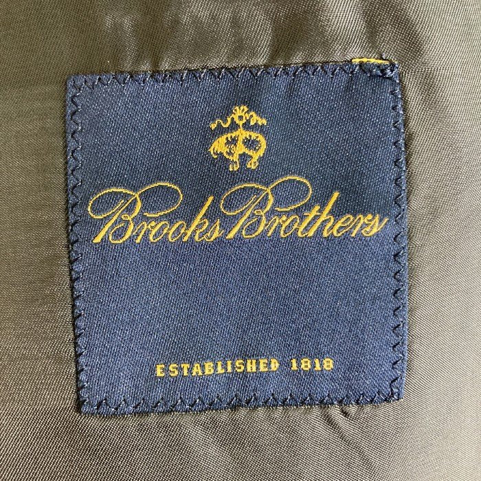 Brooks Brothers ブルックスブラザーズ 19-10-2170 ウール 金釦 ブレザー 段返り3B シングル テーラードジャケット  ネイビー size40SHT ① 瑞穂店