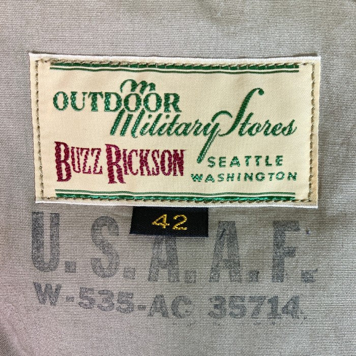 BuzzRickson's バズリクソンズ Military Down Parka  ミリタリーダウンパーカー  民間モデル BR13863 オリーブ size42 瑞穂店