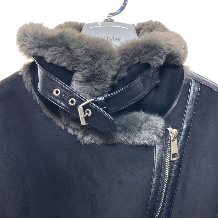 ZARA ザラ ムートンジャケット ブラック sizeL 瑞穂店
