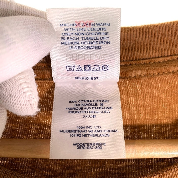 SUPREME シュプリーム 23AW Gotham Tee ゴッサム Tシャツ プリント ブラウン Size XXL 福生店