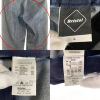 F.C.Real Bristol エフシーレアルブリストル VENTILATION RIB PANTS ベンチレーションリブパンツ デニム ジョガー インディゴ FCRB-167049 Size L 福生店
