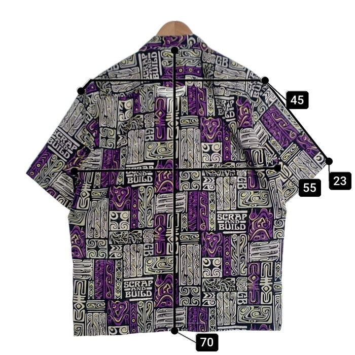 GOOSE BUZZY ポリエステル 半袖 シャツ GB-SH01 パープル Size 3 福生店