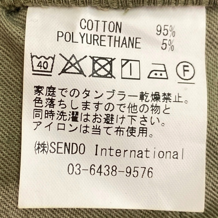 MLVINCE メルヴィンス Slim Cargo Pants カーゴパンツ カーキ size32 瑞穂店