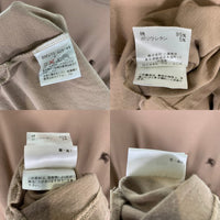 BURBERRY BLACK LABEL バーバリーブラックレーベル ホース刺繡 コットン ポリウレタン Tシャツ ブラウン BMV73-423-44 Size 3 福生店