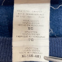 Hanes ヘインズ 00's ヘビーウェイト 企業ロゴ スウェットトレーナー ネイビー sizeXL 瑞穂店