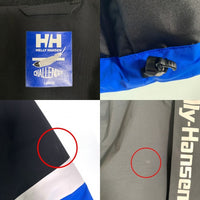 CHALLENGER チャレンジャー HELLY HANSEN ヘリーハンセン 26SS Racing Jacket ビッグロゴ レーシング ジャケット ブラック ブルー HH12640X1 Size L 福生店