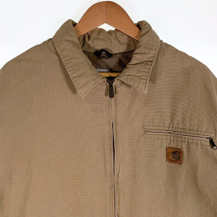 Carhartt カーハート ダック地 ジップアップジャケット ベージュ J189 GKH Size XL-R 福生店