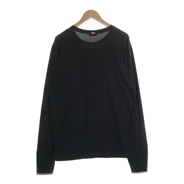 MONCLER モンクレール MAGLIA GIROCOLLO LS T-SHIRT ロンT ロングスリーブ 長袖 Tシャツ ブラック 27275369ISQA Size M 福生店